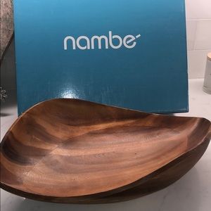 Nambe Butterfly Salad Bowl